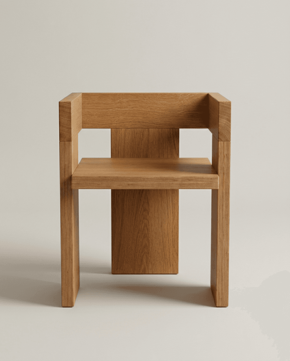 블록 라운지 체어